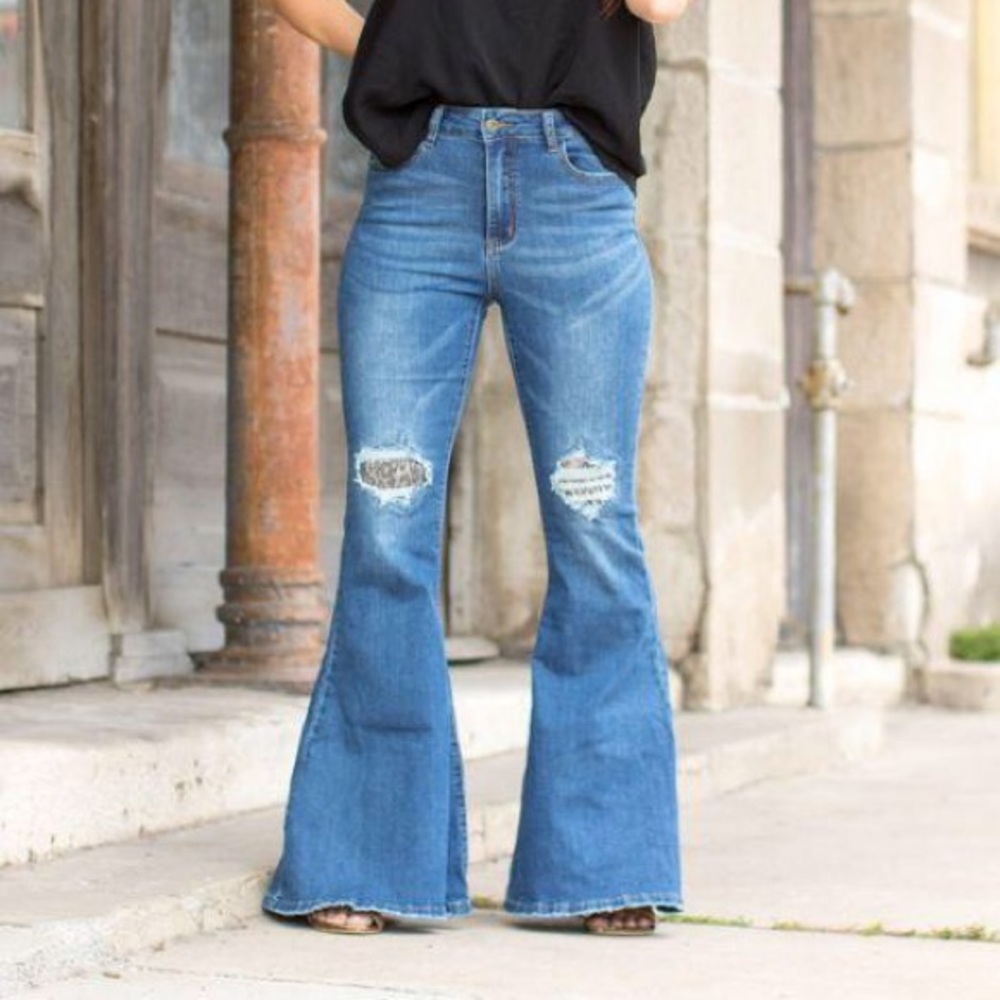 extra flare/bell bottoms